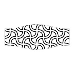 Pattern-monochrome-repeat- Stretchable Headband by Semog4