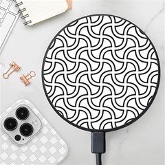 Pattern-monochrome-repeat- Wireless Fast Charger(black)