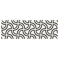 Pattern-monochrome-repeat- Banner And Sign 12  X 4  by Semog4