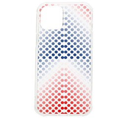 Dots-pointillism-abstract-chevron Iphone 12 Pro Max Tpu Uv Print Case by Semog4