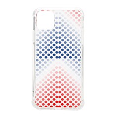 Dots-pointillism-abstract-chevron Iphone 11 Pro Max 6 5 Inch Tpu Uv Print Case by Semog4