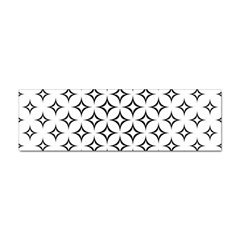 Star-curved-pattern-monochrome Sticker Bumper (10 Pack) by Semog4