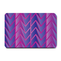 Geometric-background-abstract Small Doormat by Semog4