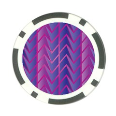 Geometric-background-abstract Poker Chip Card Guard by Semog4