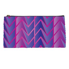 Geometric-background-abstract Pencil Case by Semog4