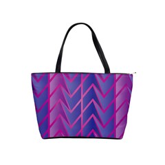 Geometric-background-abstract Classic Shoulder Handbag by Semog4