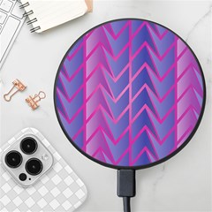 Geometric-background-abstract Wireless Fast Charger(black)