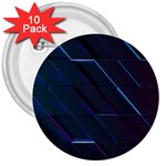 Glass-scifi-violet-ultraviolet 3  Buttons (10 pack)  Front