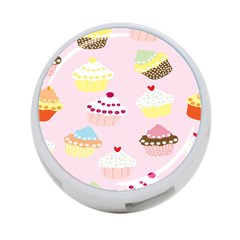 Cupcakes Wallpaper Paper Background 4-port Usb Hub (two Sides) by Semog4