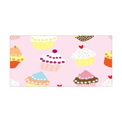 Cupcakes Wallpaper Paper Background Yoga Headband by Semog4