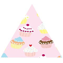 Cupcakes Wallpaper Paper Background Wooden Puzzle Triangle by Semog4