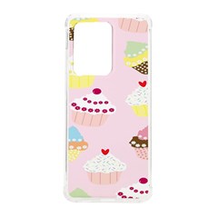 Cupcakes Wallpaper Paper Background Samsung Galaxy S20 Ultra 6 9 Inch Tpu Uv Case by Semog4