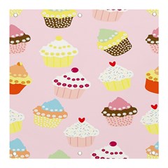 Cupcakes Wallpaper Paper Background Banner And Sign 3  X 3  by Semog4