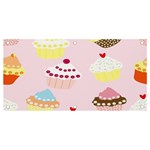 Cupcakes wallpaper paper background Banner and Sign 4  x 2  Front