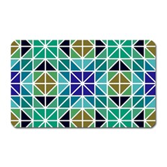 Mosaic-triangle-symmetry- Magnet (rectangular) by Semog4