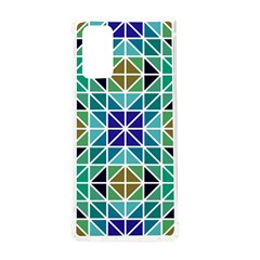 Mosaic-triangle-symmetry- Samsung Galaxy Note 20 Tpu Uv Case by Semog4