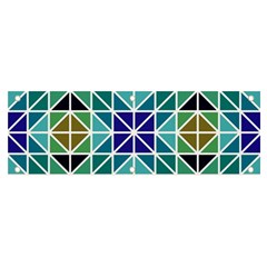 Mosaic-triangle-symmetry- Banner And Sign 6  X 2  by Semog4