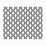 Black-pattern-halftone-wallpaper Small Glasses Cloth Front