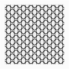 Black-pattern-halftone-wallpaper Medium Glasses Cloth by Semog4