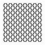 Black-pattern-halftone-wallpaper Medium Glasses Cloth (2 Sides) Front