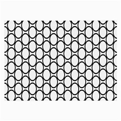 Black-pattern-halftone-wallpaper Large Glasses Cloth by Semog4