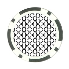 Black-pattern-halftone-wallpaper Poker Chip Card Guard (10 Pack) by Semog4