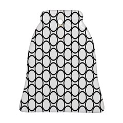 Black-pattern-halftone-wallpaper Ornament (bell)