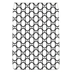 Black-pattern-halftone-wallpaper Removable Flap Cover (l) by Semog4