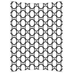 Black-pattern-halftone-wallpaper Back Support Cushion by Semog4