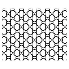 Black-pattern-halftone-wallpaper Premium Plush Fleece Blanket (medium)