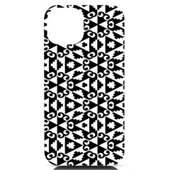 Geometric-tile-background Iphone 14 Black Uv Print Case