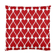 Hearts-pattern-seamless-red-love Standard Cushion Case (two Sides) by Semog4