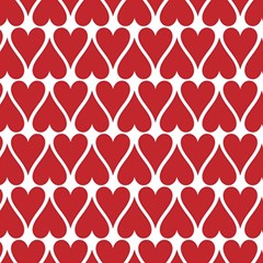 Hearts-pattern-seamless-red-love Play Mat (rectangle) by Semog4