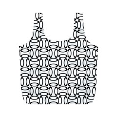 Ellipse-pattern-ellipse-dot-pattern Full Print Recycle Bag (m) by Semog4