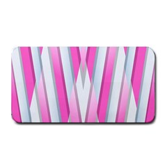 Geometric-3d-design-pattern-pink Medium Bar Mat