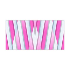 Geometric-3d-design-pattern-pink Yoga Headband