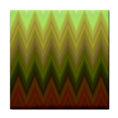 Zig Zag Chevron Classic Pattern Face Towel by Semog4