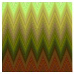 Zig Zag Chevron Classic Pattern Wooden Puzzle Square by Semog4