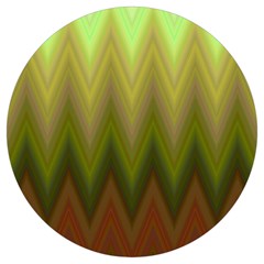 Zig Zag Chevron Classic Pattern Round Trivet