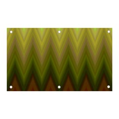 Zig Zag Chevron Classic Pattern Banner And Sign 5  X 3  by Semog4