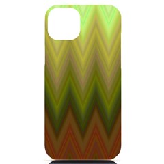 Zig Zag Chevron Classic Pattern Iphone 14 Plus Black Uv Print Case by Semog4