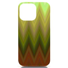 Zig Zag Chevron Classic Pattern Iphone 14 Pro Max Black Uv Print Case by Semog4