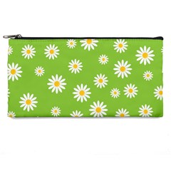 Daisy-flowers-floral-wallpaper Pencil Case by Semog4