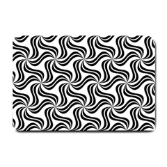 Soft-pattern-repeat-monochrome Small Doormat by Semog4