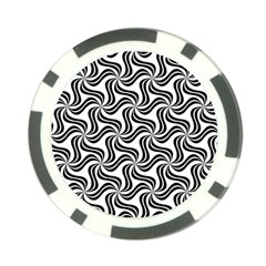 Soft-pattern-repeat-monochrome Poker Chip Card Guard (10 Pack) by Semog4