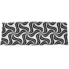 Soft-pattern-repeat-monochrome Body Pillow Case (dakimakura) by Semog4