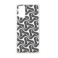 Soft-pattern-repeat-monochrome Samsung Galaxy Note 20 Tpu Uv Case by Semog4