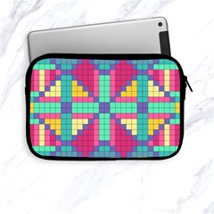 Checkerboard-squares-abstract--- Apple Ipad Mini Zipper Cases by Semog4