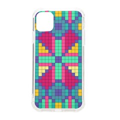 Checkerboard-squares-abstract--- Iphone 11 Tpu Uv Print Case