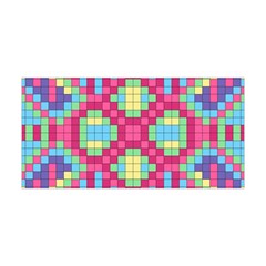 Checkerboard-squares-abstract---- Yoga Headband